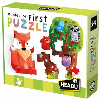 Montessori First Puzzle the Forest  Headu 2021 | Libraccio.it