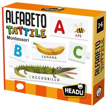 Alfabeto Tattile Montessori  Headu 2018 | Libraccio.it