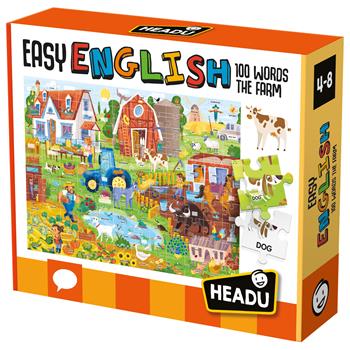 Easy English 100 Words Farm  Headu 2021 | Libraccio.it