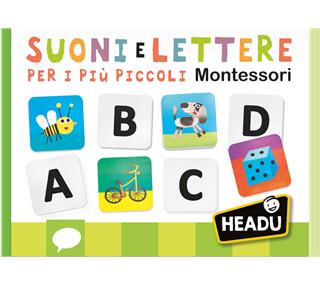 Suoni e Lettere per i pi&#249; Piccoli Montessori  Headu 2021 | Libraccio.it