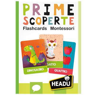Flashcards Montessori Prime Scoperte  Headu 2020 | Libraccio.it