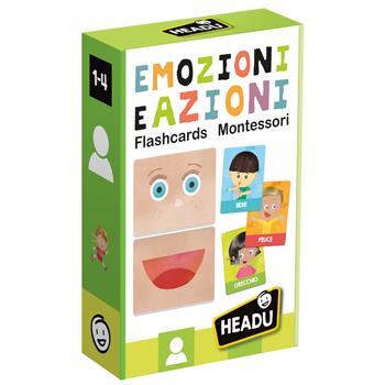 Flashcards Montessori Emozioni e Azioni  Headu 2020 | Libraccio.it
