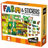 Puzzle + Stickers The Farm