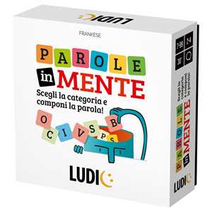 Ludic Parole In Mente Scegli La Categoria E Componi La Parola It27712 Gioco Di Società Per La Famiglia Per 2-4 Giocatori Made In Italy-image