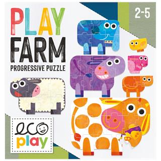 Play Farm Progressive Puzzle  Ecoplay 2021 | Libraccio.it