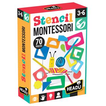 Stencil Montessori  Headu 2021 | Libraccio.it