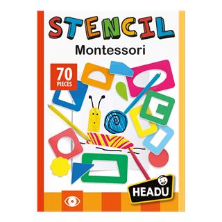 Stencil Montessori  Headu 2021 | Libraccio.it