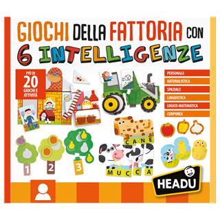 Giochi della Fattoria con 6 Intelligenze  Headu 2021 | Libraccio.it