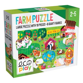 Shapes Puzzle Farm  Ecoplay 2021 | Libraccio.it