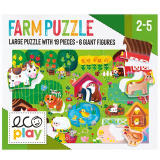 Shapes Puzzle Farm  Ecoplay 2021 | Libraccio.it