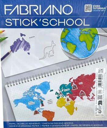 Carta adesiva da disegno Fabriano FSC&#153;&#150; pack &#150; Bianca&#150; 25 sh -A4  Sadipal 2025 | Libraccio.it
