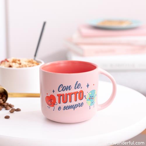 Mr. Wonderful Tazza In Ceramica Con Messaggio Divertente – Capacità Standard, Adatta A Microonde – Idea Regalo Perfetta Per Amici E Famiglia