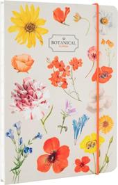 Quaderno Rilegatura Artigianale A5 Botanical Flower Kokonotes