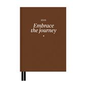 Agenda 12 Mesi settimanale Kokonote 2025 Classy cocoa, Marrone - 12,7 x 19 cm