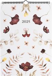 Calendario da parete 2025 Nuit Florale Kokonote