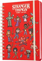 Diario 25-26 A5 12 Mesi Stranger Things