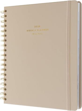 Diario 17 Mesi 25-26 Olympia Misty Gray Kokonote  Kokonote 2025 | Libraccio.it