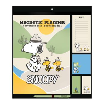 Planner Magnetico 2025/2026 Snoopy  Erik 2025 | Libraccio.it