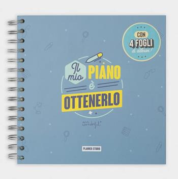 Planner studio - Il mio piano &#232; ottenerlo  Mr Wonderful 2022 | Libraccio.it