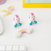 Set di gomme per cancellare sagomate - Unicorno Mr Wonderful