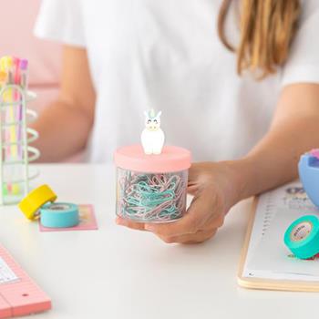Contenitore con graffette - Unicorno Mr Wonderful  Mr Wonderful 2022 | Libraccio.it