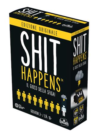 Shit Happens - Il Gioco Della Sfiga. Gioco da tavolo  Goliath 2022 | Libraccio.it