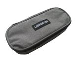 Astuccio Libraccio ovale Grigio - Nero
