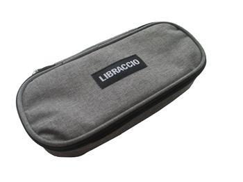Astuccio Libraccio ovale Grigio - Nero  Libraccio 2025 | Libraccio.it