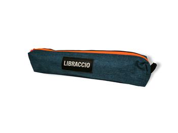 Astuccio Libraccio slim Blu - Arancio  Libraccio 2024 | Libraccio.it