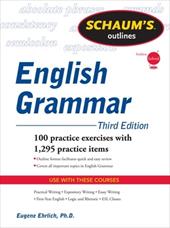 Schaum's Outline of English grammar