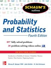 Schaum's outline of probability and statistics