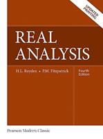 Real Analysis (Classic Version) - Halsey Royden, Patrick Fitzpatrick - Libro Pearson Education (US), Pearson Modern Classics for Advanced Mathematics Series | Libraccio.it