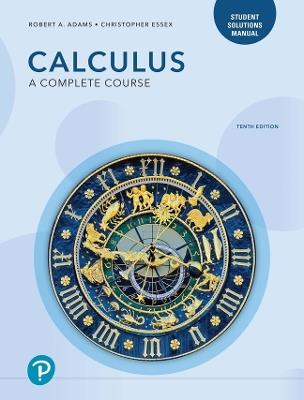 Student Solutions Manual for Calculus - Robert Adams, Christopher Essex - Libro Pearson Education (US) | Libraccio.it