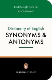 Dictionary of synomyms and antonyms