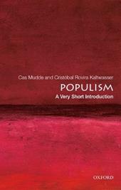 Populism: A Very Short Introduction