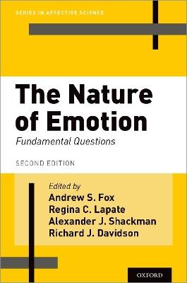The Nature of Emotion  - Libro Oxford University Press Inc, Series in Affective Science | Libraccio.it