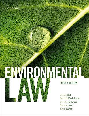 Environmental Law - Stuart Bell, Donald McGillivray, Ole Pedersen - Libro Oxford University Press | Libraccio.it
