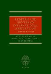 Redfern and Hunter on International Arbitration