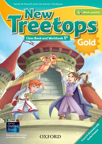 New treetops. Class book-Workbook. Ediz. gold. Per la Scuola elementare. Con Libro: Culture companion. Vol. 5  - Libro Oxford University Press 2016 | Libraccio.it