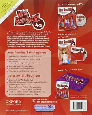 Let's explore. Student's book-Workbook. Per la Scuola elementare. Con DVD-ROM. Vol. 4  - Libro Oxford University Press 2014 | Libraccio.it