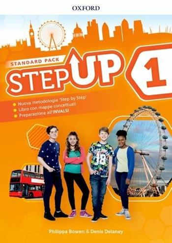 Step up. Student's book-Workbook. Con Mind map. Con ebook. Con espansione online. Con CD-Audio. Vol. 1  - Libro Oxford University Press 2018 | Libraccio.it