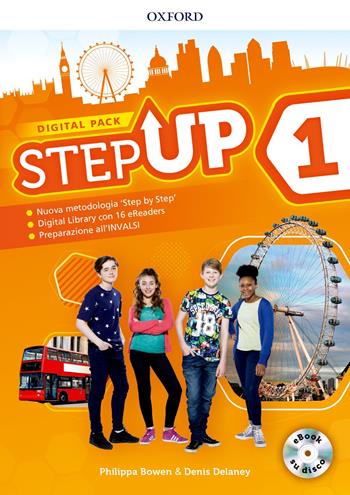 Step up. Student's book-Workbook. Con Studyapp, Mind map, 16 eread, hub. Con ebook. Con espansione online. Con DVD-ROM. Vol. 1  - Libro Oxford University Press 2018 | Libraccio.it