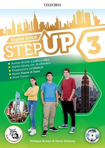 Step up gold. Student's book-Workbook-Extra book. Con e-book. Con espansione online. Vol. 3  - Libro Oxford University Press 2019 | Libraccio.it