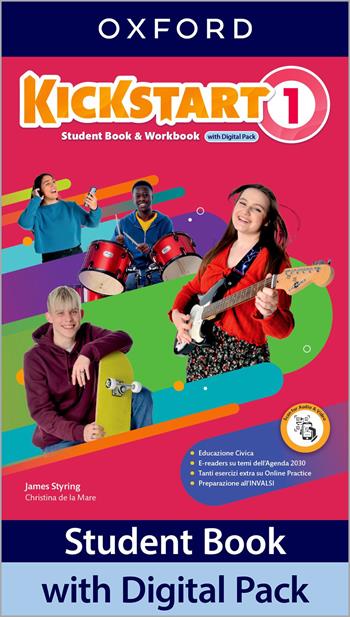 Kickstart. With Student's book, Workbook. Vol. 1  - Libro Oxford University Press 2022 | Libraccio.it