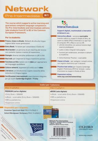 Network B1. Pre-intermediate. Student's book-Workbook-Entry book. Con espanione online. Con e-book  - Libro Oxford University Press 2014 | Libraccio.it
