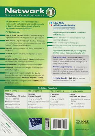 Network. Student's book-Workbook-Mydigitalbook 2.0. Con CD Audio. Con espansione online. Vol. 1 - Paul Radley - Libro Oxford University Press 2012 | Libraccio.it