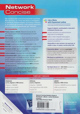 Network concise. Student's book-Workbook&start-Classe virtuale. Con e-book. Con espansione online  - Libro Oxford University Press 2013 | Libraccio.it