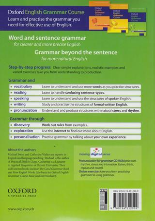 Oxford english grammar course. Advanced. Student's book. With key. Per le Scuole superiori. Con CD-ROM - Michael Swan, Catherine Walter - Libro Oxford University Press 2011 | Libraccio.it