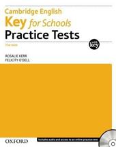 Key for school practice tests. With key. Con CD Audio