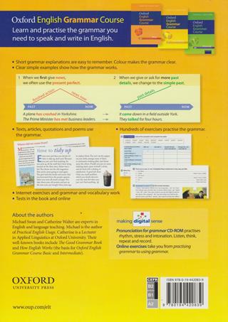 Oxford english grammar course. Intermediate. Student's book. Without key. Con CD-ROM. Con espansione online - Michael Swan, Catherine Walter - Libro Oxford University Press 2011 | Libraccio.it